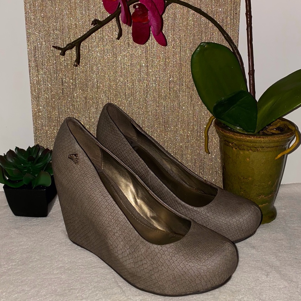 Fergalicious Platform Wedge Shoes